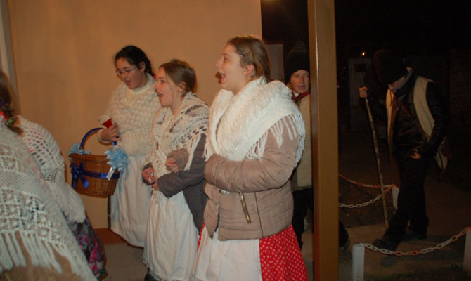 Szenttamási betlehemesek 2016. december